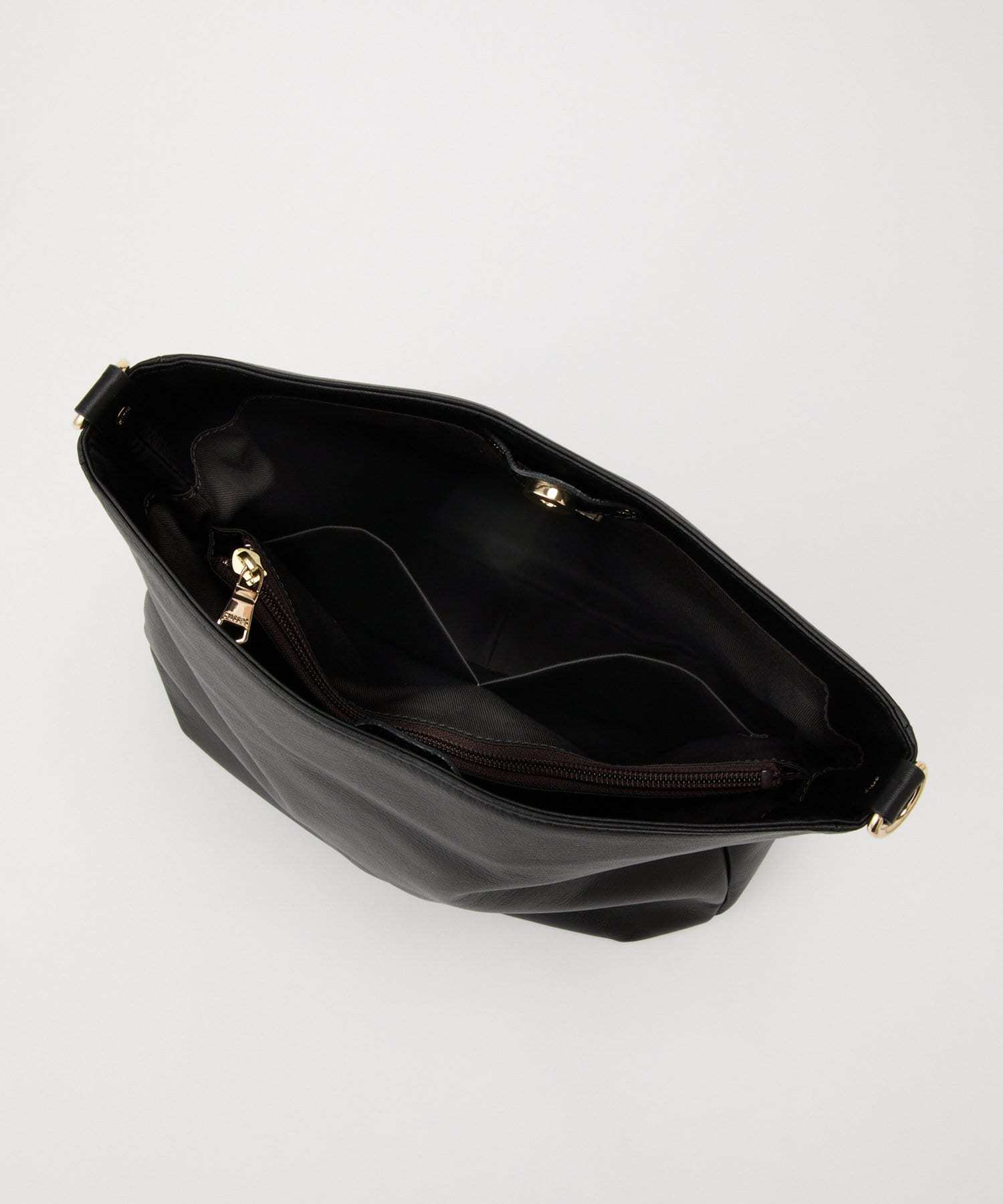 Russet [Soft leather] Large shoulder bag